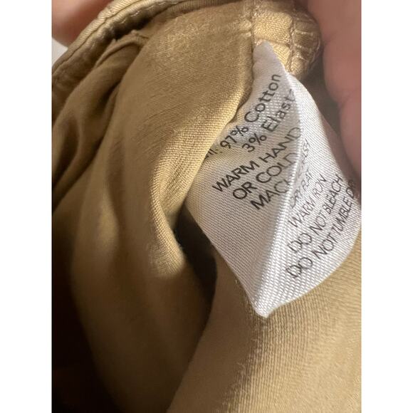 I.AM.GIA Ryder Cargo Tan Low Rise Straight Leg Pants Size Small - Picture 9 of 11